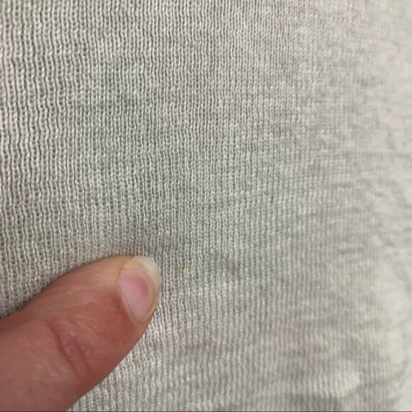 Tory Burch light green mock turtleneck short sleeve sweater size XL - Picture 5 of 14